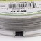 The Beadsmith Flex-Rite Wire – 49 Strand, Nylon Coated, Stainless Steel Beading Wire – Clear Color, .024” Diameter, 30-Foot Spool – Flexible Wire for Necklace, Bracelet and Jewelry Making